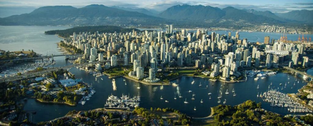 Vancouver city panorama