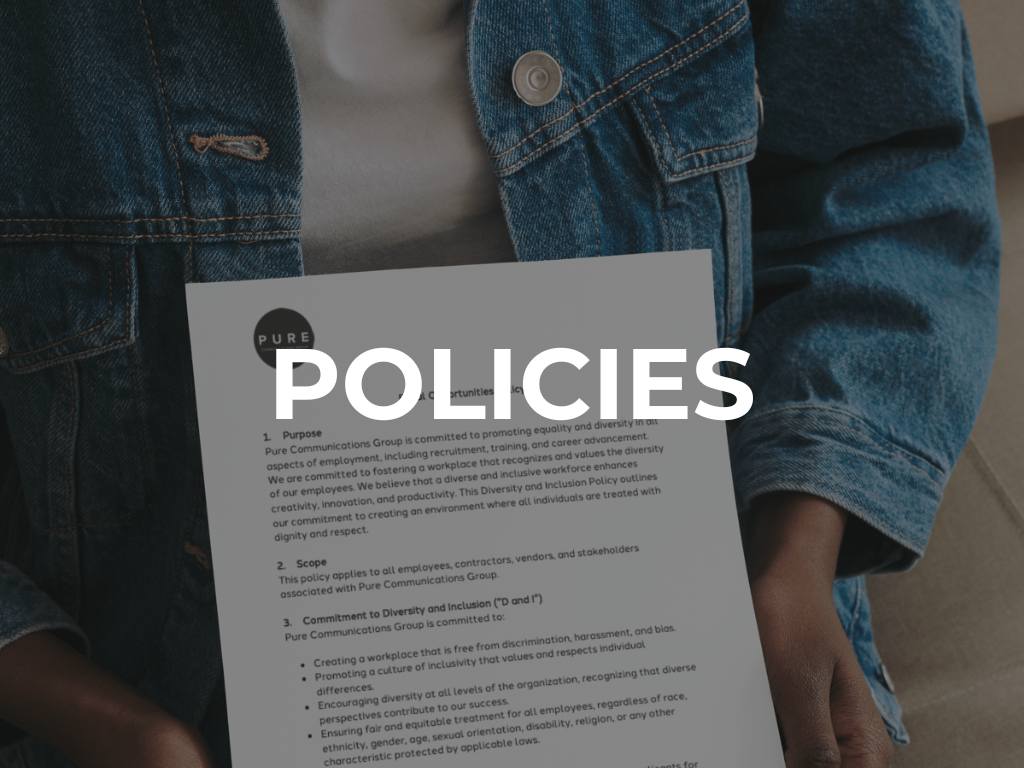 Pure Communications Group Policies