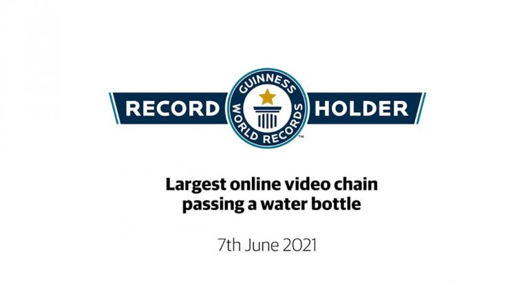 Online Guinness World Record certificate